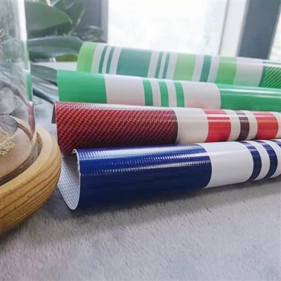 PVC zeildoek kleur streep stof